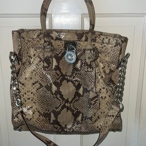 Michael Kors Snakeskin Purse